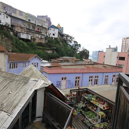 La Casa Del Puerto, Hostal Cultural, Cerro Alegre Valparaíso Buitenkant foto