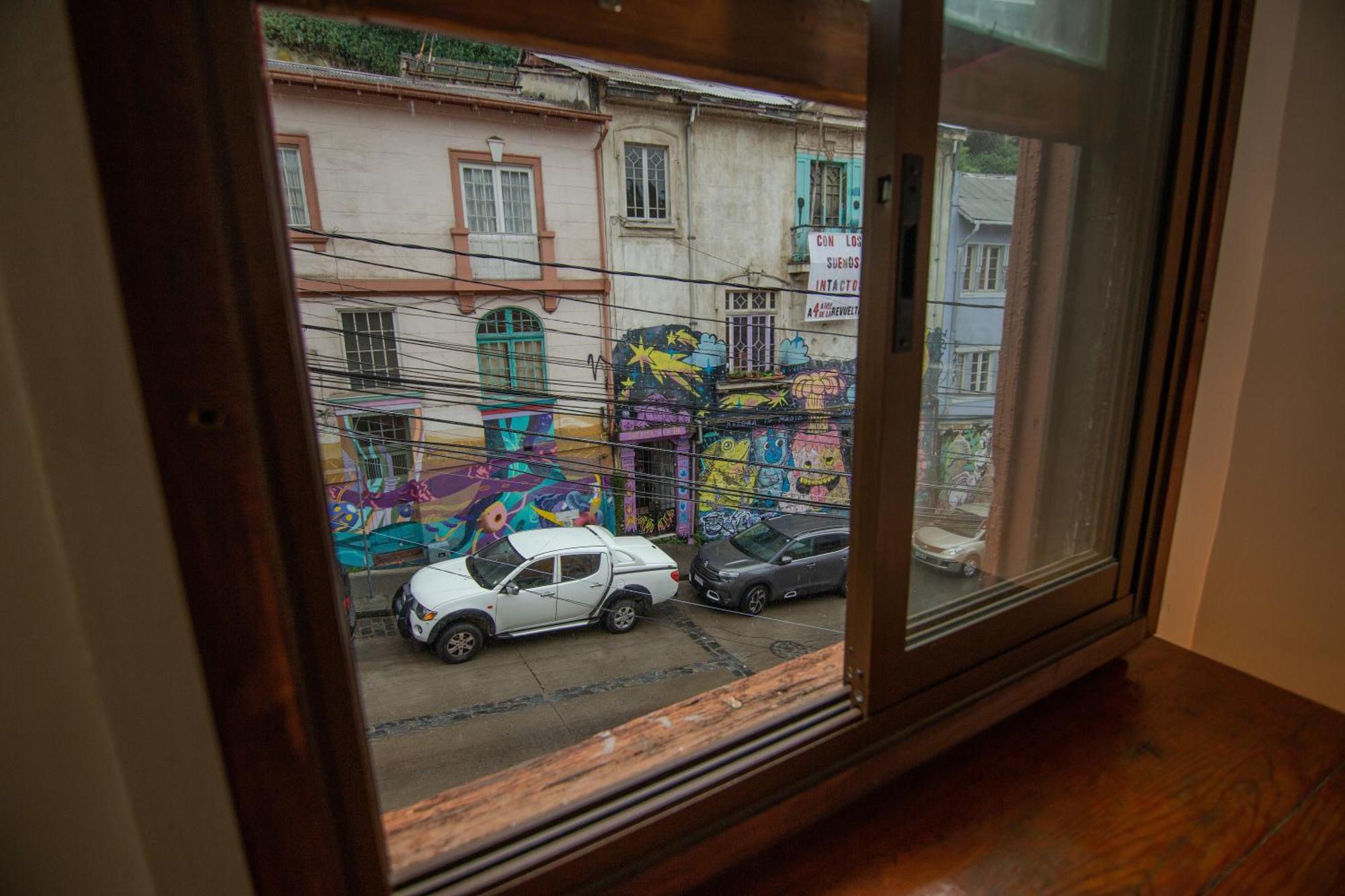 La Casa Del Puerto, Hostal Cultural, Cerro Alegre Valparaíso Buitenkant foto