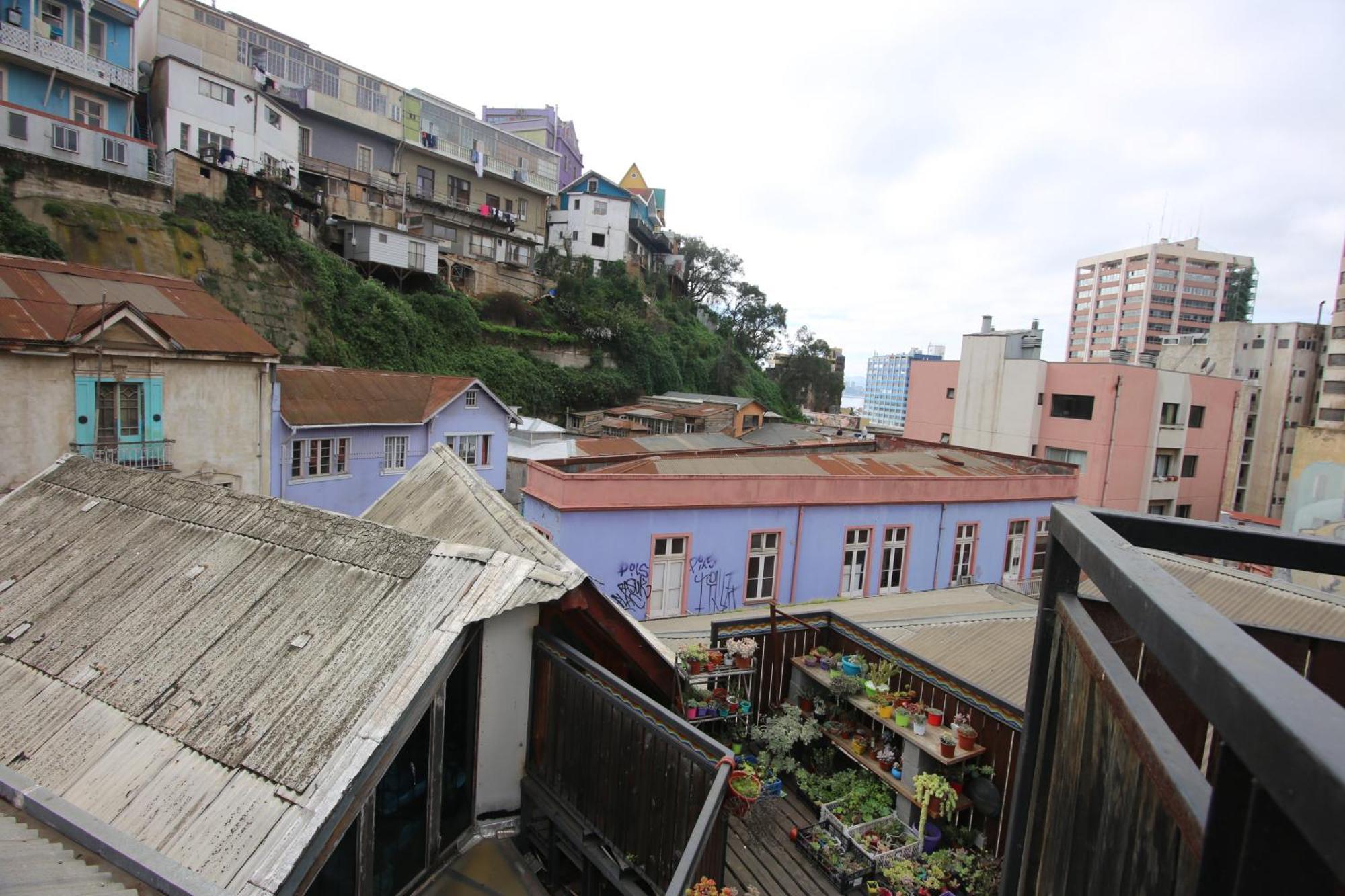 La Casa Del Puerto, Hostal Cultural, Cerro Alegre Valparaíso Buitenkant foto