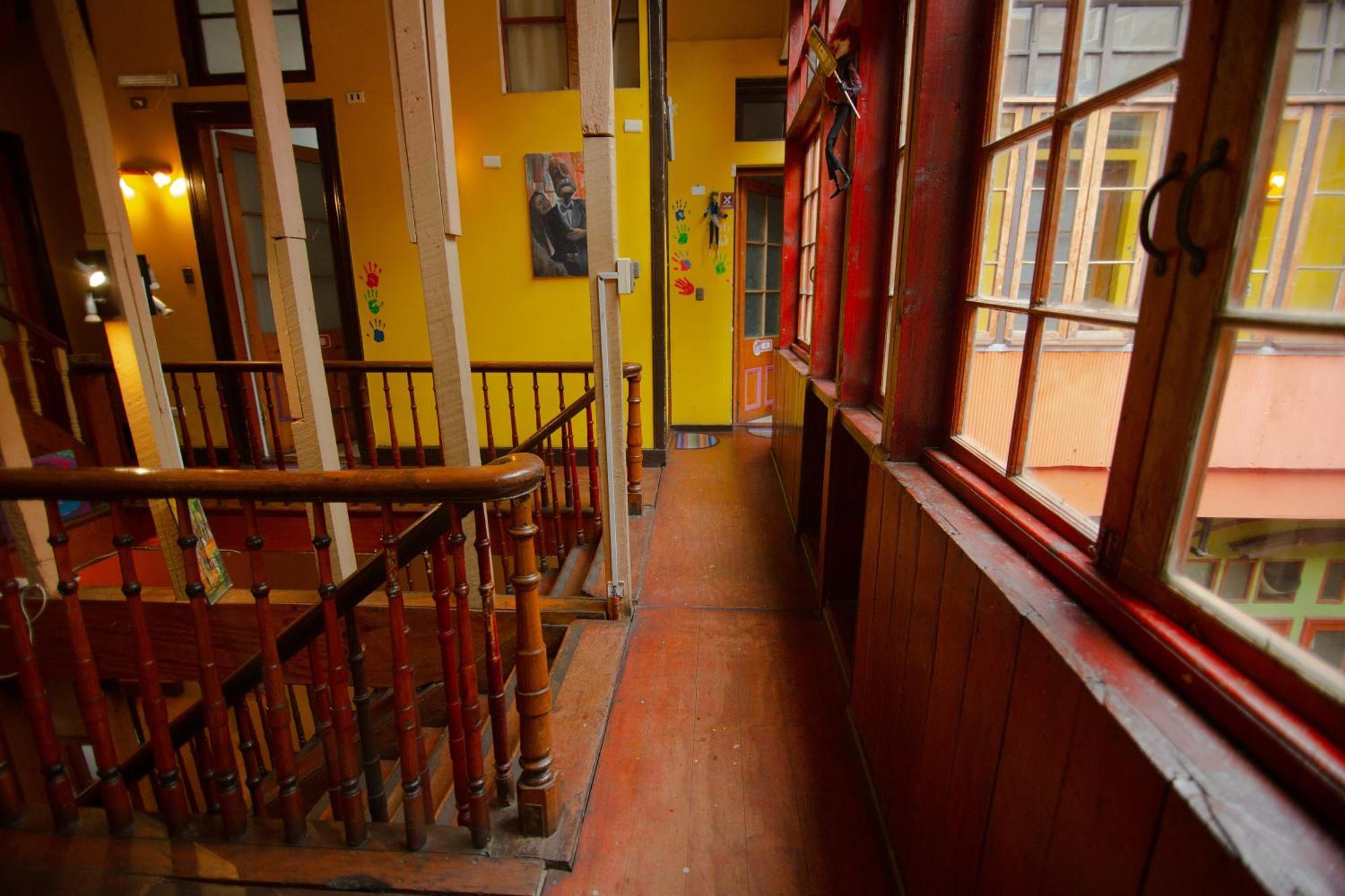 La Casa Del Puerto, Hostal Cultural, Cerro Alegre Valparaíso Buitenkant foto
